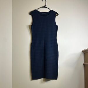 Brooks Brothers Navy Midi Dress